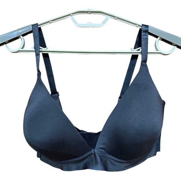 Catherine Malandrino Bra Womens 42D Black Padded Wireless Comfort - Picture 1 of 3